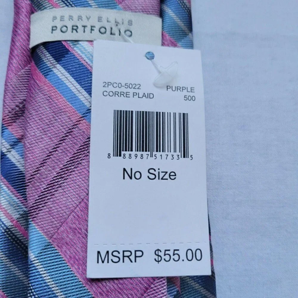MEN'S PERRY Ellis Designer Neck Tie